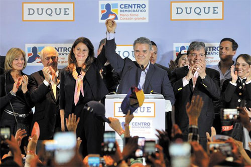 Iván Duque gana las elecciones de Colombia Iván Duque gana las elecciones de Colombia